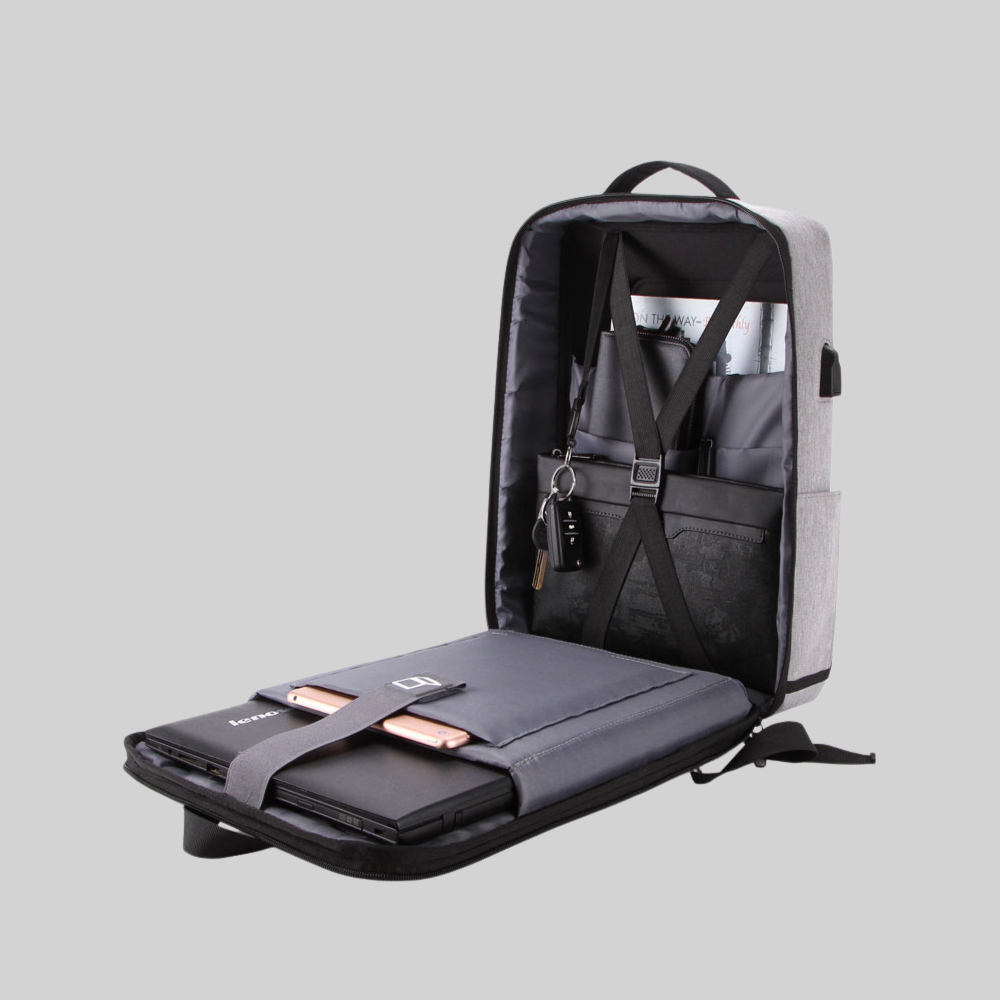 TRAVORA NomadX™ Hard Shell Backpack
